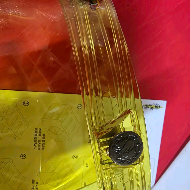 오토바이 오픈 페이스 호환 옐로우 버블쉴드 이미지