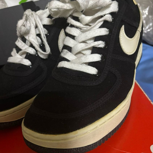 나이키 에어포스1 스니커즈 블랙 cvs 이미지