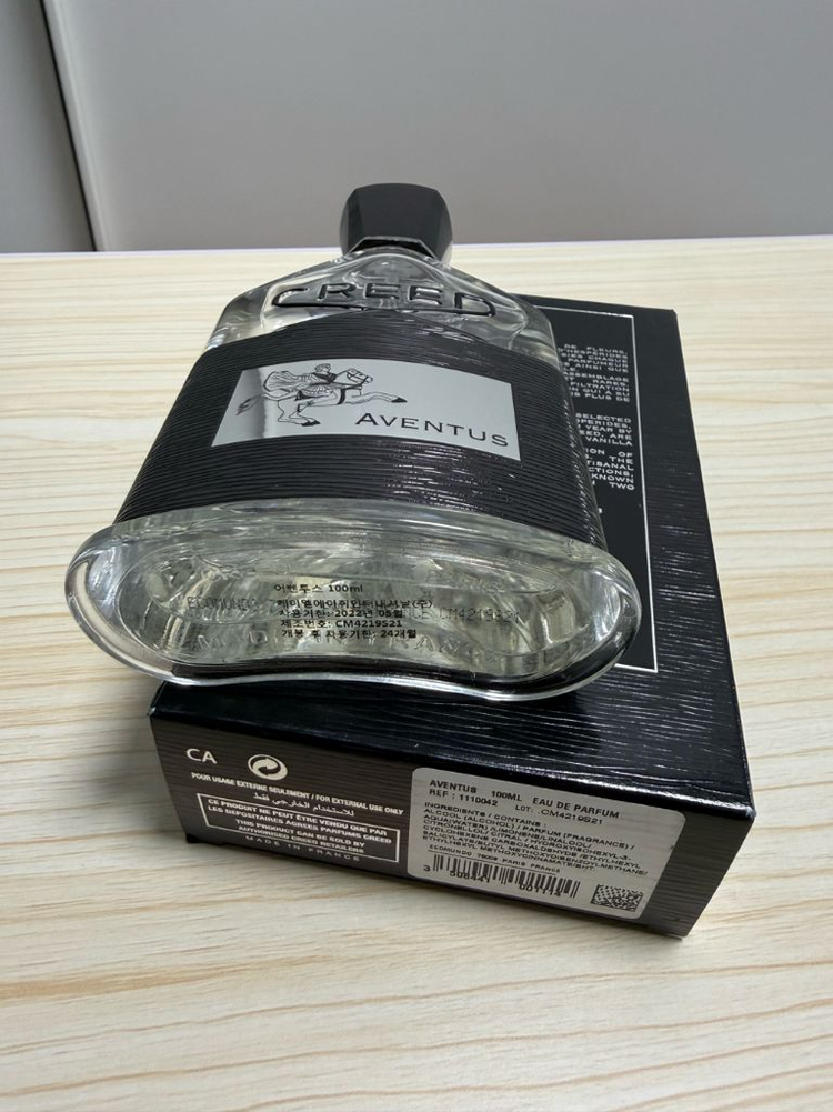크리드 어벤투스 19s로트 구로트 100ml 국문 이미지