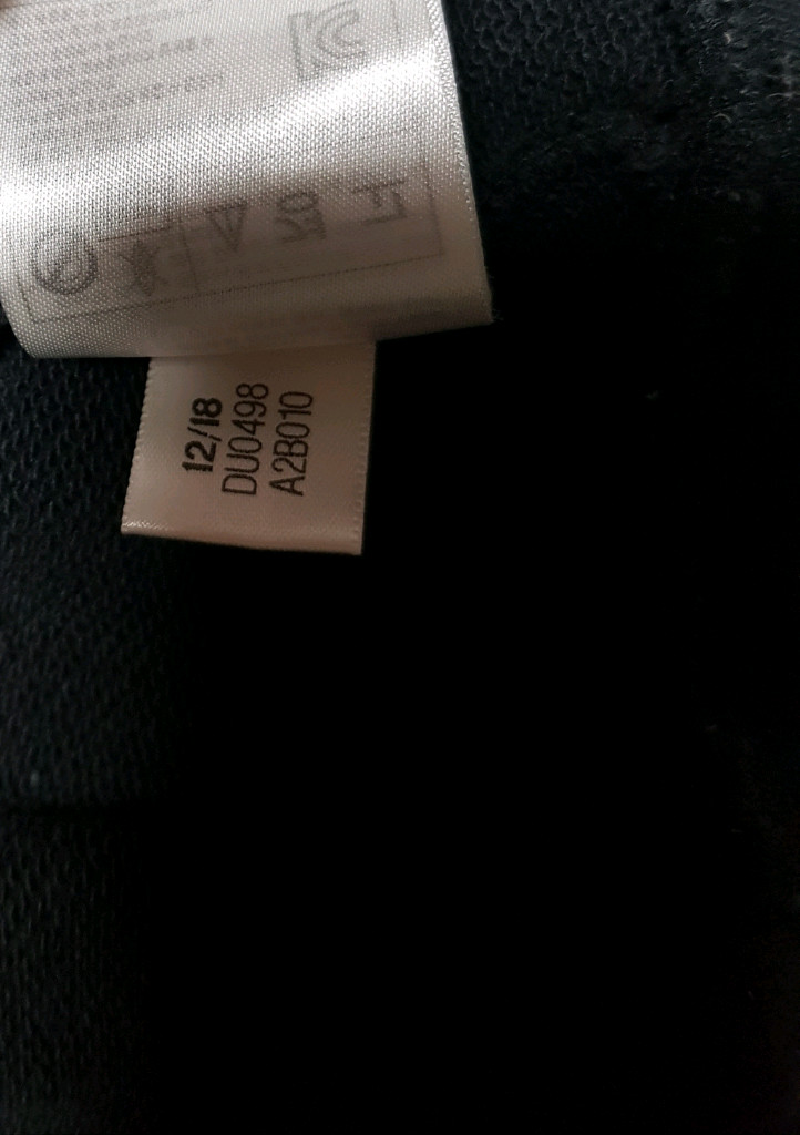 아디다스 후드맨투맨 사이즈110(남) 이미지