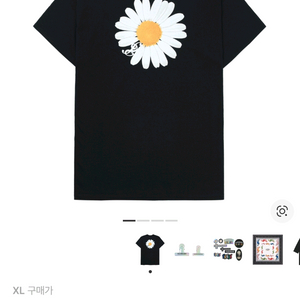 (L/XL) 피스마이너스원 x 2025 마마 어워즈 피스마마원 티셔츠 블랙 이미지