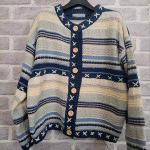 LOVE N SHOW 스트라이프 니트 가디건 이미지