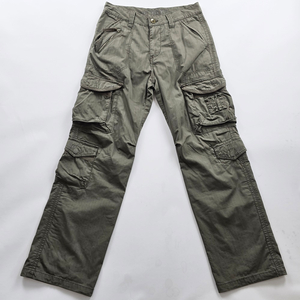 빈티지 카고바지 카키 면바지 사이즈32 R5144 이미지