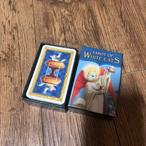 정품) 화이트 캣츠 타로카드 미니 이미지