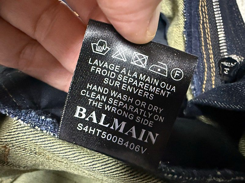 발망 청바지 남성용 34인치 이미지