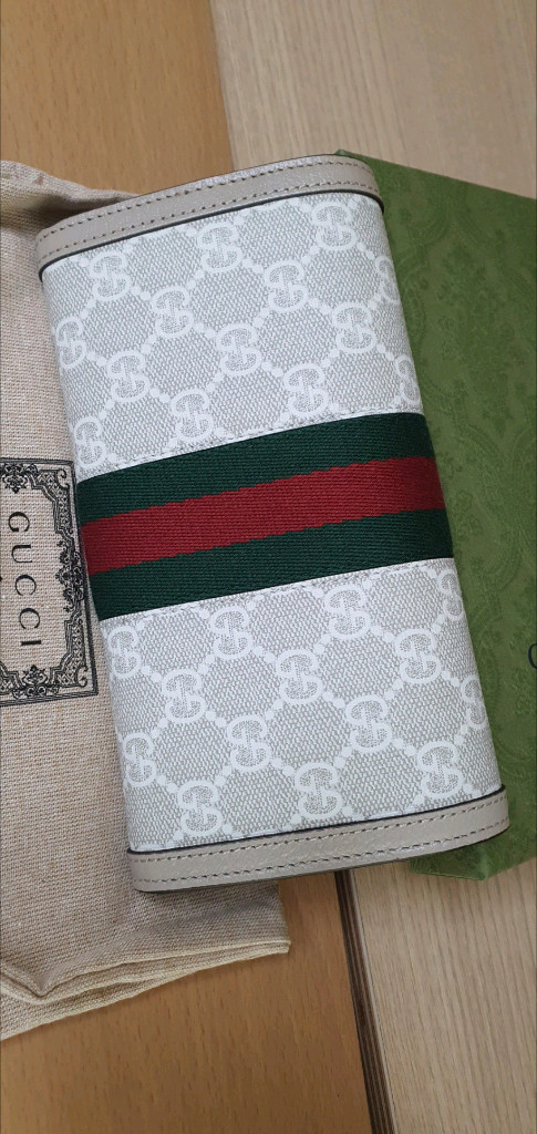 (미사용)구찌 오피디아 신형 장지갑 새상품급 정품(감정O)프라다루이비통디올고야드샤넬셀린느보테가생로랑발렌시아가가방 이미지