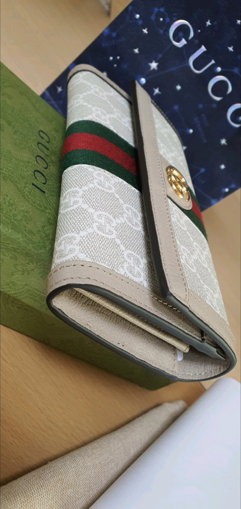 (미사용)구찌 오피디아 신형 장지갑 새상품급 정품(감정O)프라다루이비통디올고야드샤넬셀린느보테가생로랑발렌시아가가방 이미지