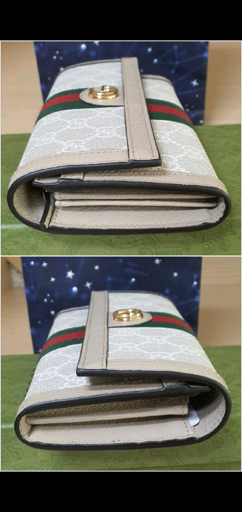 (미사용)구찌 오피디아 신형 장지갑 새상품급 정품(감정O)프라다루이비통디올고야드샤넬셀린느보테가생로랑발렌시아가가방 이미지