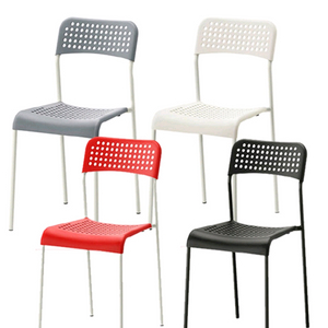 정품 테이블의자 이케아 의자 컬러의자 식탁 테이블의자 야외테라스 의자 4종세트 이케아 ADDE 아데 의자 이미지