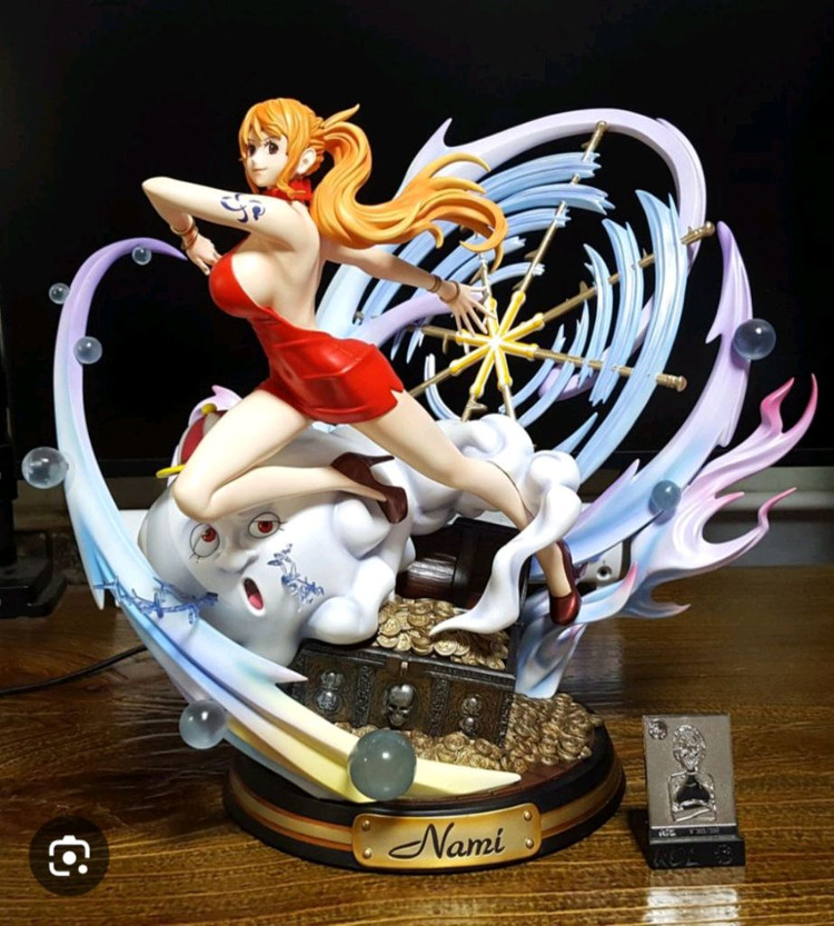 [급처] 원피스 KOL 나미 레진 정품 피규어 : ) 이미지