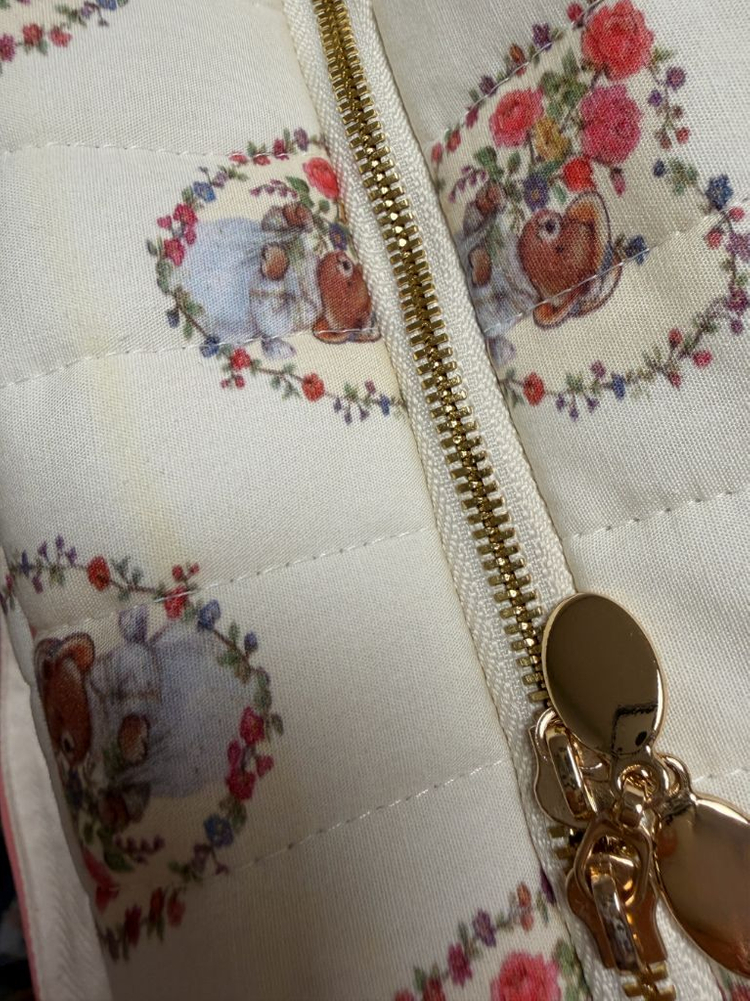 프레젠트프로젝트 다이퍼백m 하트베어크림 이미지