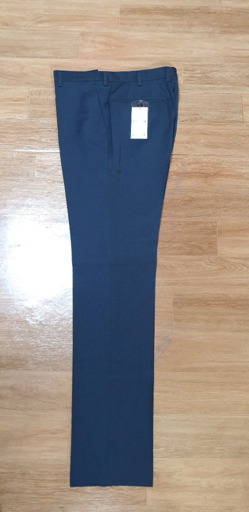 남.34) 트루젠 남성 정장 바지 (미사용) 남성 신사 바지 슈트 / 옅은 네이비색 이미지