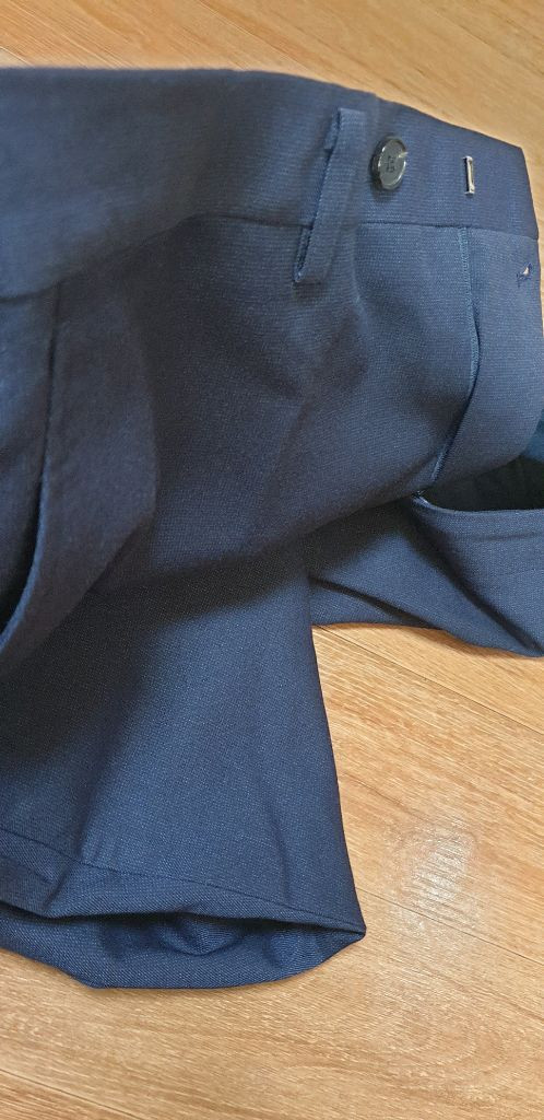 남.34) 트루젠 남성 정장 바지 (미사용) 남성 신사 바지 슈트 / 옅은 네이비색 이미지