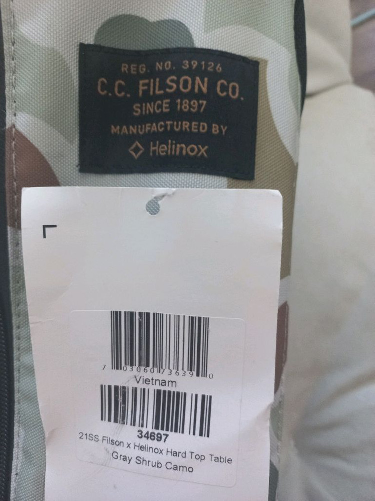 한정판 헬리녹스x필슨 하드탑 테이블 (볼핏포함 풀셋) 이미지