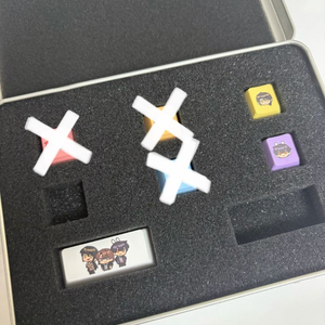 잠뜰 픽셀리 미수반 키캡 은하수 잡화점 포카 캔뱃지 스티커 띠부씰 판매 이미지