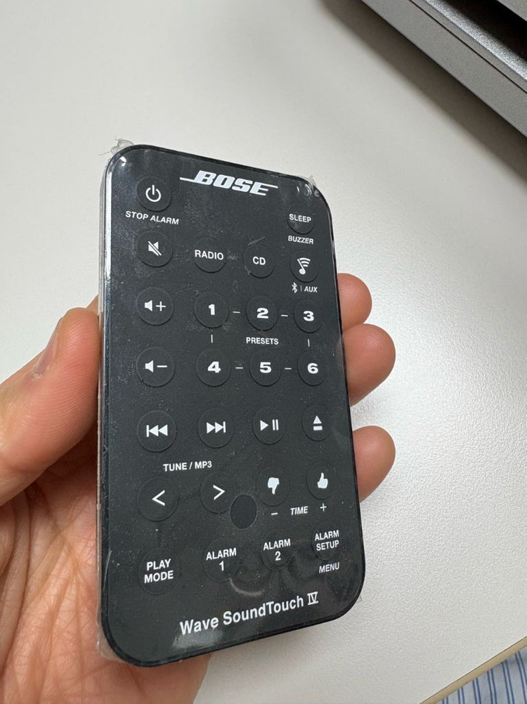 보스 웨이브 사운드터치4 실버 리모컨포함 이미지