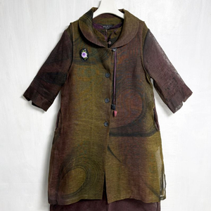 모시 조끼, 모시 원피스 세트 이미지