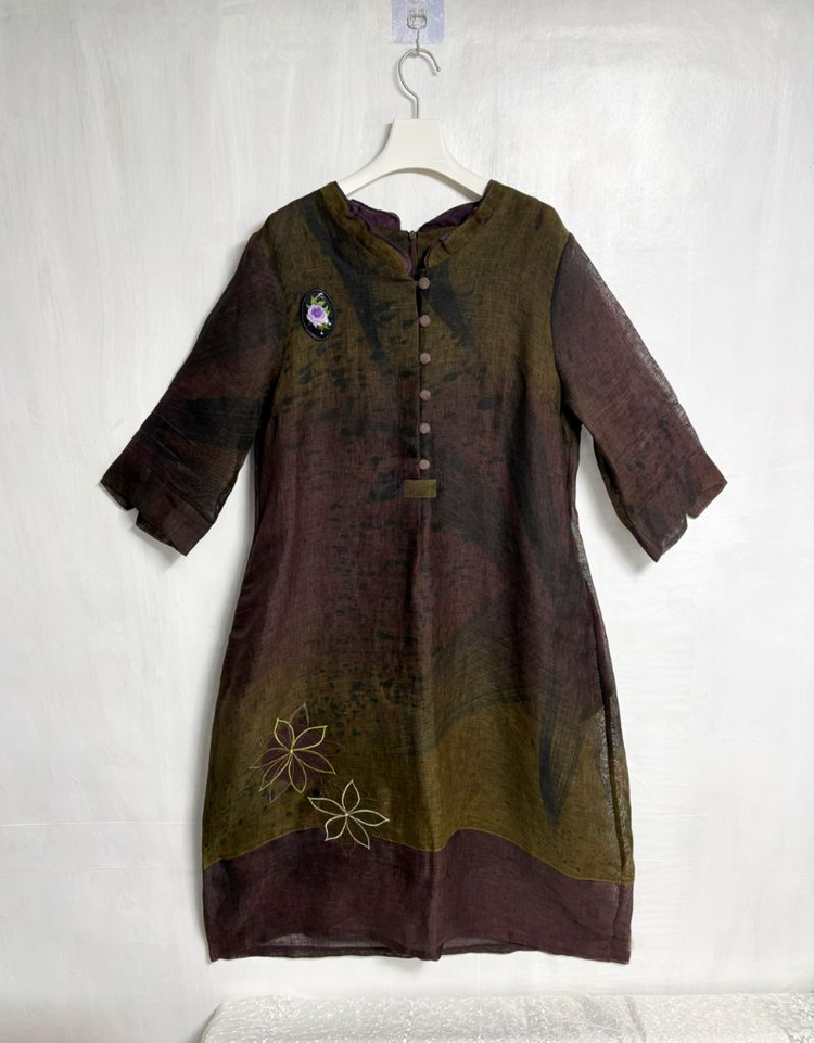 모시 조끼, 모시 원피스 세트 이미지