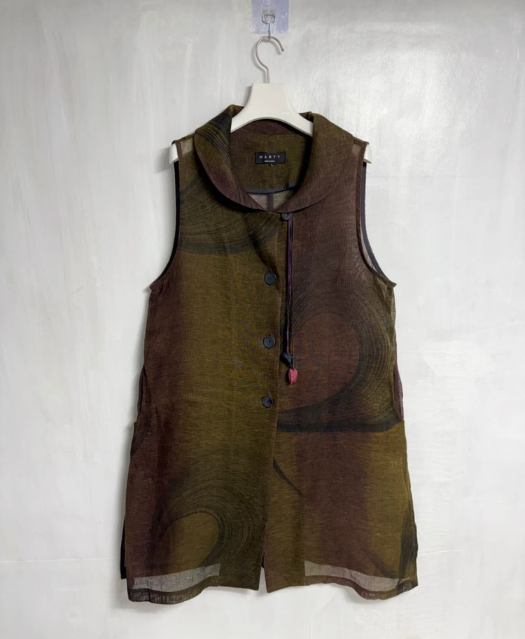 모시 조끼, 모시 원피스 세트 이미지