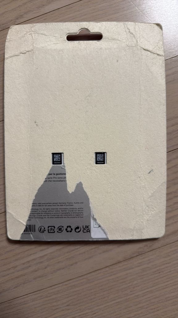 크루셜 프로 DDR5 RAM 32GB 키트 (2x16GB) CL36 6000MHz 화이트 (CP2K16G60C36U 이미지