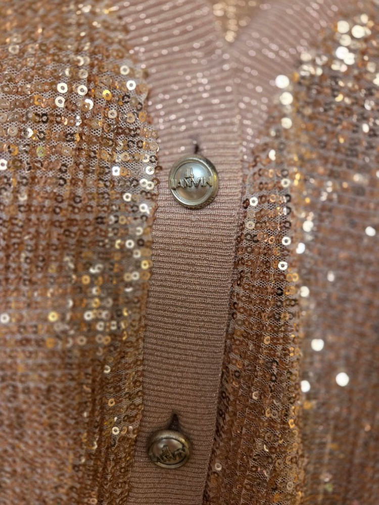 랑방스팽글 가디건 이미지