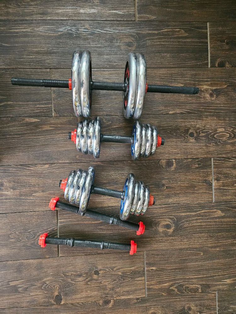 대전 -이지바세트 30kg / 아령 5,7,10,15kg X 2세트 / 원판10kg X 2세트 이미지