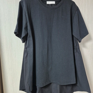 (자체제작) 11AM 티셔츠 에이라인 롱티셔츠 이미지