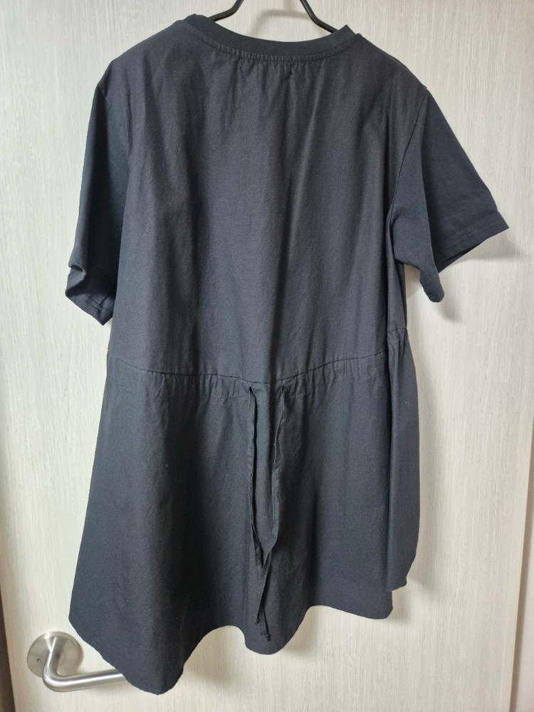 (자체제작) 11AM 티셔츠 에이라인 롱티셔츠 이미지