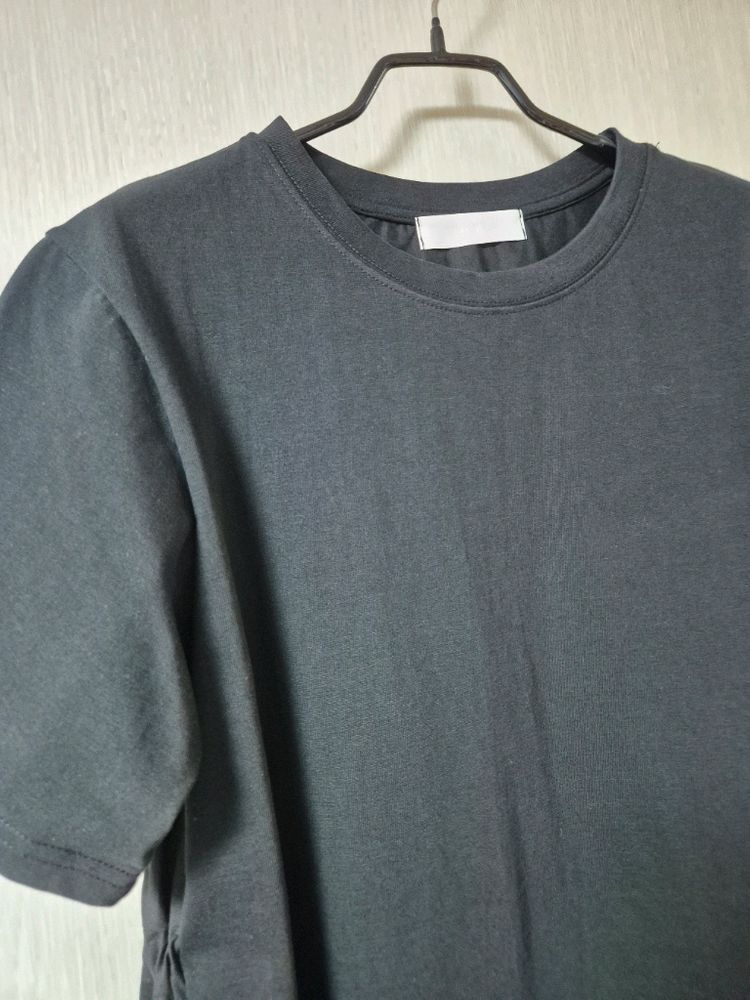 (자체제작) 11AM 티셔츠 에이라인 롱티셔츠 이미지