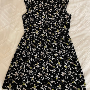 [최종가, S급] 망고 플로랄 슬리브리스 원피스 55~66 사이즈 이미지