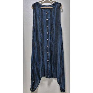 BRISA 마 민소매 모시 롱 가디건조끼 이미지