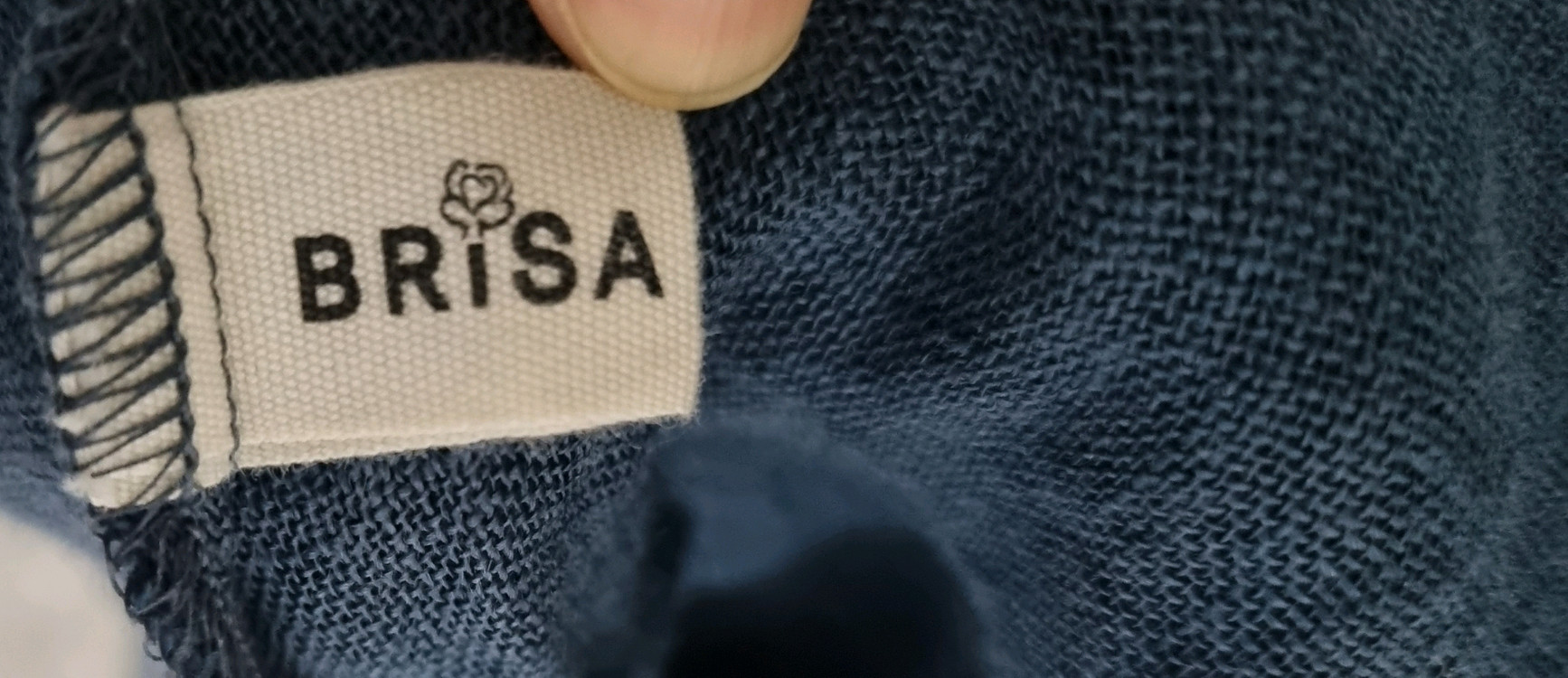 BRISA 마 민소매 모시 롱 가디건조끼 이미지