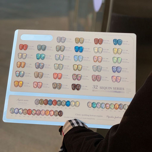 (새상품 당일배송!)젤네일 글리터젤 32컬러세트 이미지