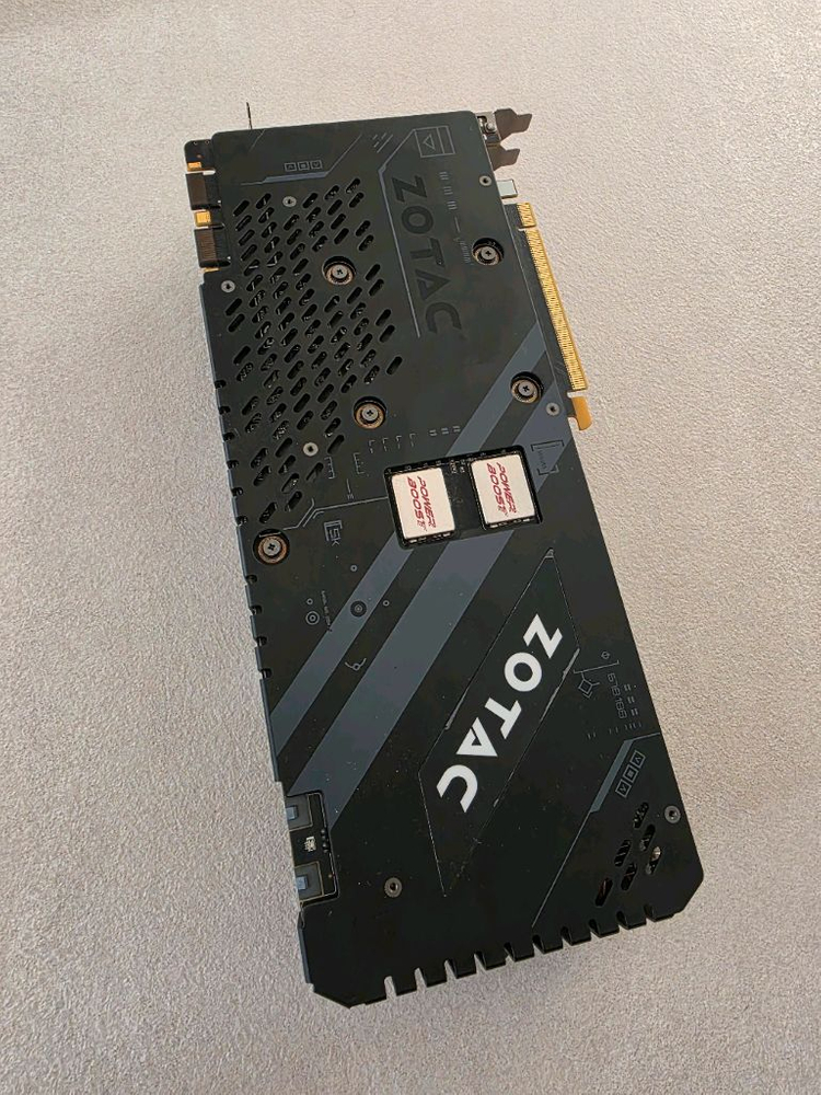조탁 GTX 1080 Ti AMP EXTREME CORE 그래픽카드 이미지