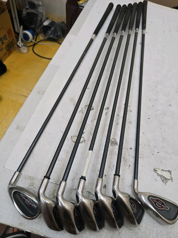 25만 캘러웨이 아이언 등 남성용 중고골프채 풀세트 이미지