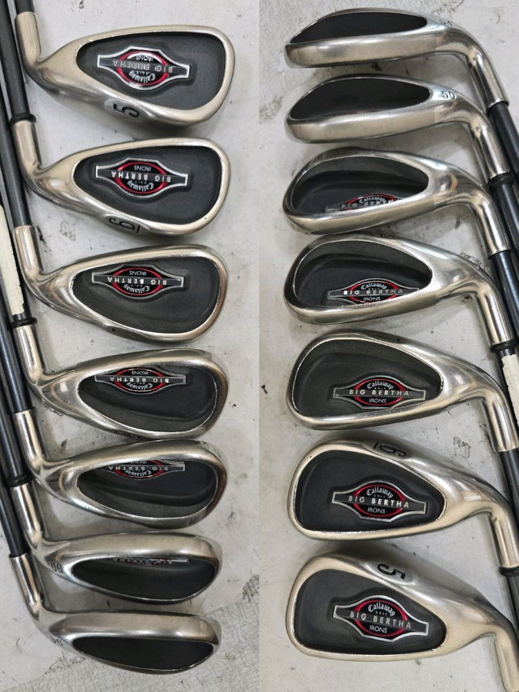 25만 캘러웨이 아이언 등 남성용 중고골프채 풀세트 이미지