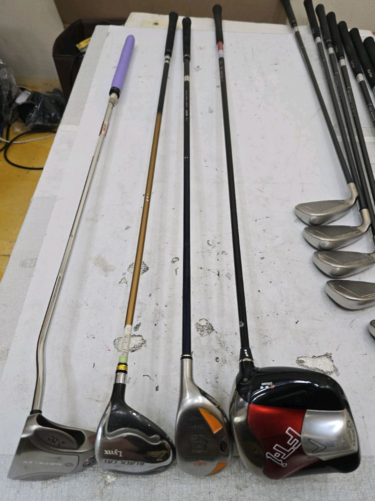 25만 캘러웨이 아이언 등 남성용 중고골프채 풀세트 이미지