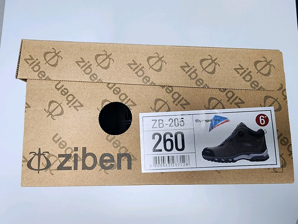 지벤 안전화 ZB-205 새제품 박스풀셋 저렴하게 팔아요. 이미지