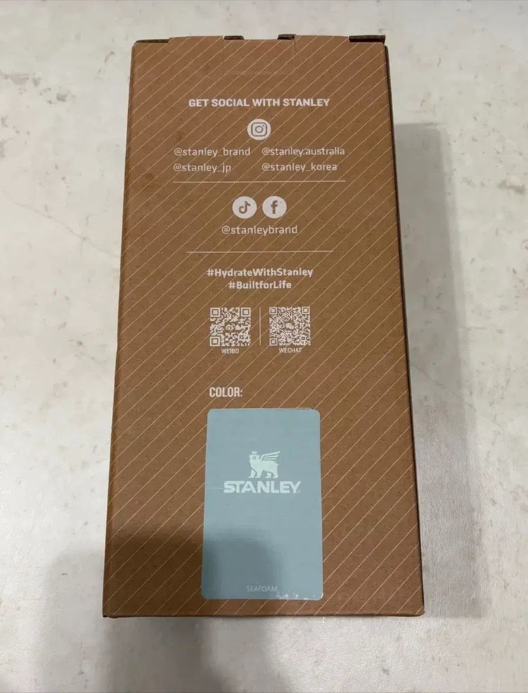[최종가, 새제품] 스탠리 퀜처 플로우스테이트 887ml 씨폼 컬러 이미지
