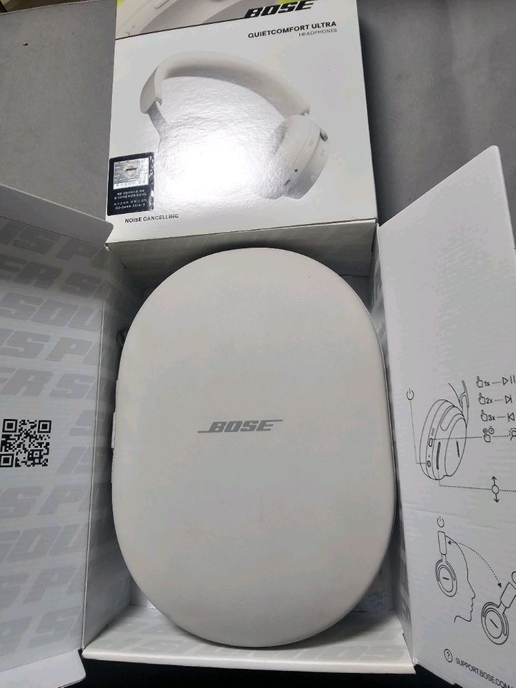 보스 QC 울트라 헤드폰 화이트 스모크 이미지