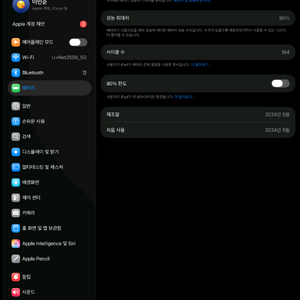 Apple iPad Pro M4 13인치 256GB Wi-Fi 스페이스그레이 애플펜슬 프로 이미지