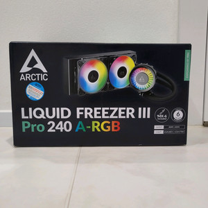 Arctic Liquid Freezer III Pro 240 A-RGB 수냉쿨러 (6년보증) 이미지