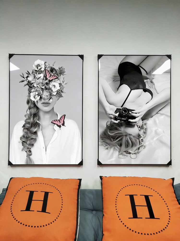 그림 액자 팝아트 인테리어소품 마릴린먼로 카메라 인물액자 모던 거실 벽걸이 대형 사진 감성 홈스타일링 작품 인테리어 이미지