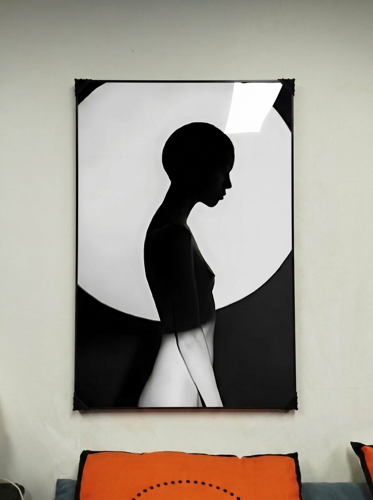 그림 액자 팝아트 인테리어소품 여인그림 인물액자 모던하고 감각적인 블랙앤화이트 거실벽장식 대형 아트포스터 감성적인 이미지