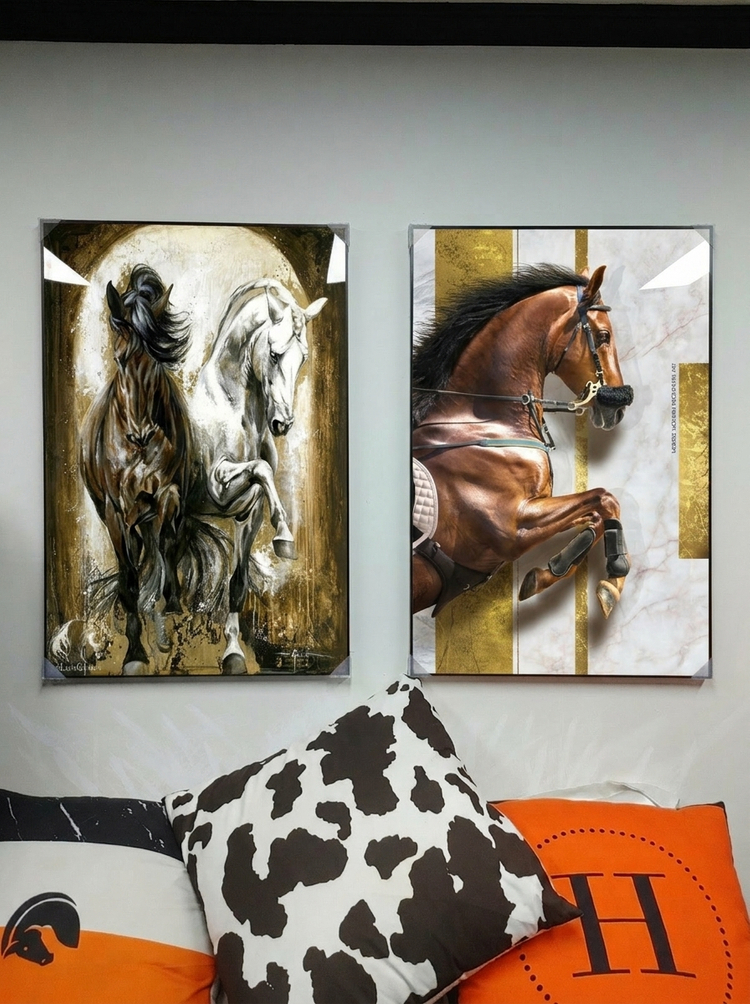 그림 액자 팝아트 인테리어소품 말그림 말액자 대형 거실인테리어 모던하고 고급스러운 벽걸이용 아트포스터 작품 추천합니 이미지