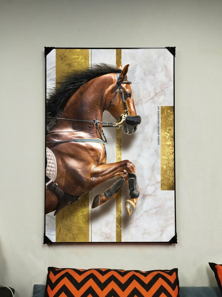 그림 액자 팝아트 인테리어소품 말그림 말액자 대형 거실인테리어 모던하고 고급스러운 벽걸이용 아트포스터 작품 추천합니 이미지