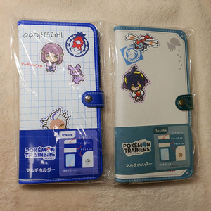 포켓몬센터 카드 지갑 POKEMON 포켓몬스터 트레이너 카지 시유 네리네 타로 제빈 북신의 고장 블루베리 아카데미 이미지