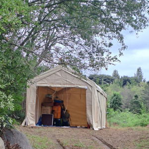 픽스 캐노피 천막 몽골 텐트 야외 창고 간이차고지 이미지
