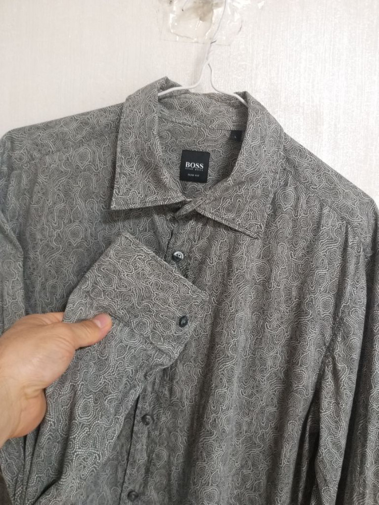 명품 남성 휴고보스 슬림핏 봄가을 여름 셔츠(95) 이미지