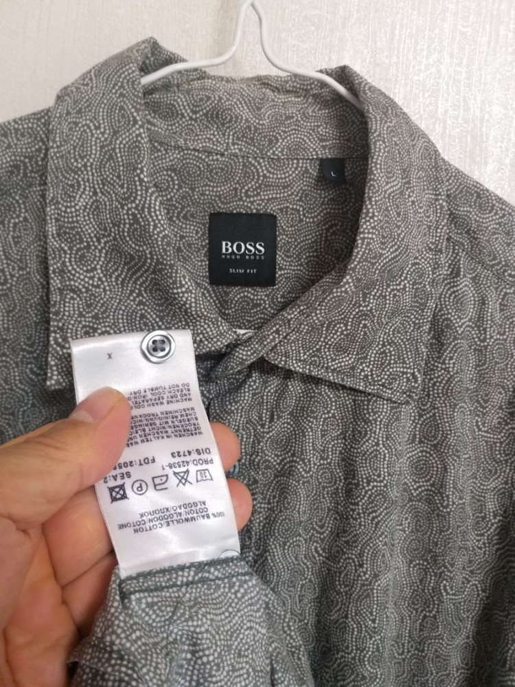 명품 남성 휴고보스 슬림핏 봄가을 여름 셔츠(95) 이미지